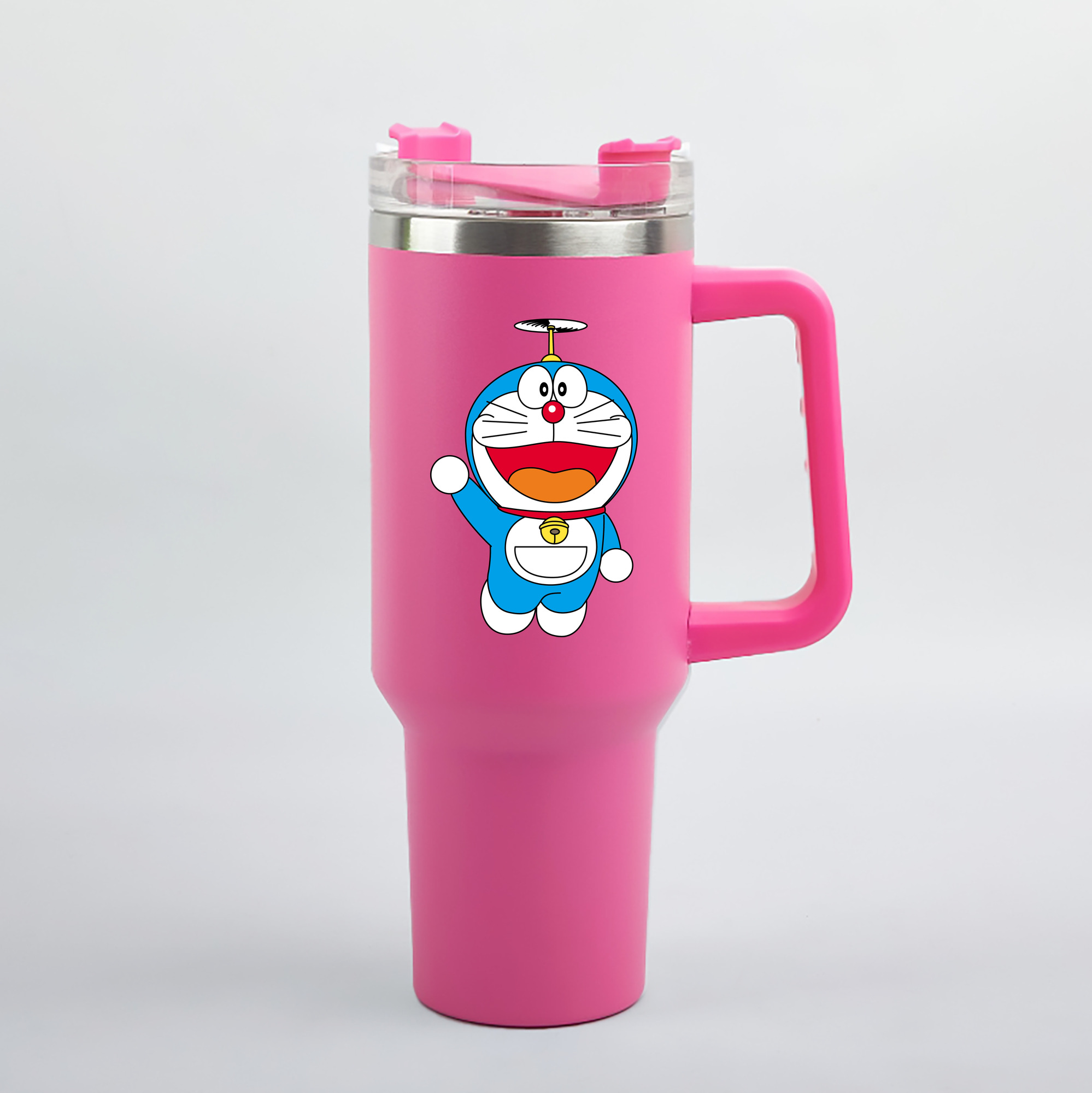 （画像用） ドラえもん Doraemon 1200mL車用タンブラー（カラープリント）